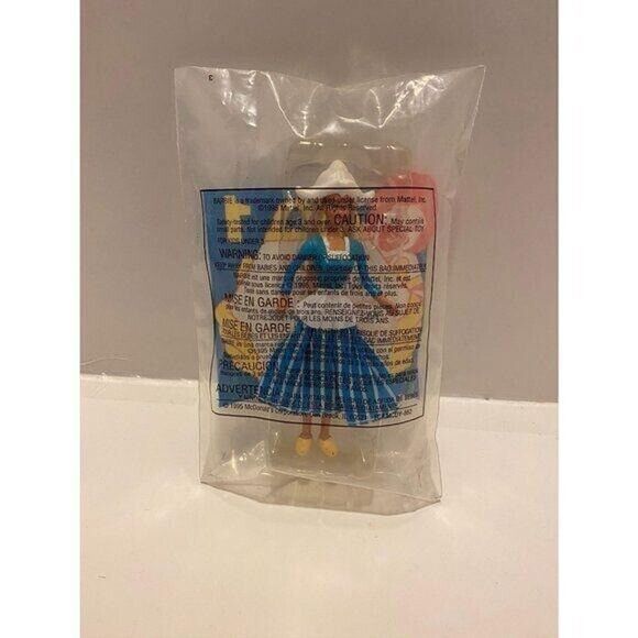 McDonald's 1995 Mattel Dutch Barbie #1 Figurine With Base Happy Meal Kids Toy - Picture 3 of 4